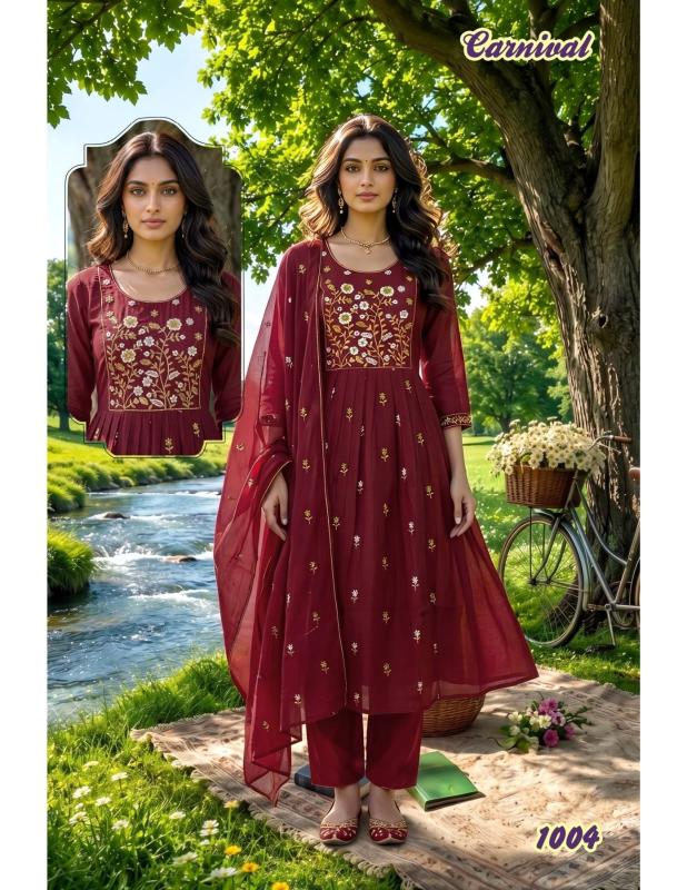 Desi kudi carnival 3pcs wholesale rate kurtis online